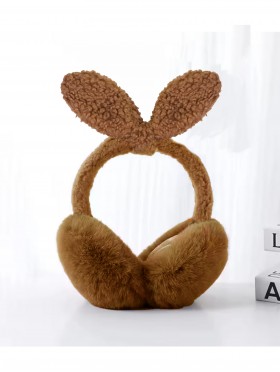 Bunny Ear Plush Earmuff
